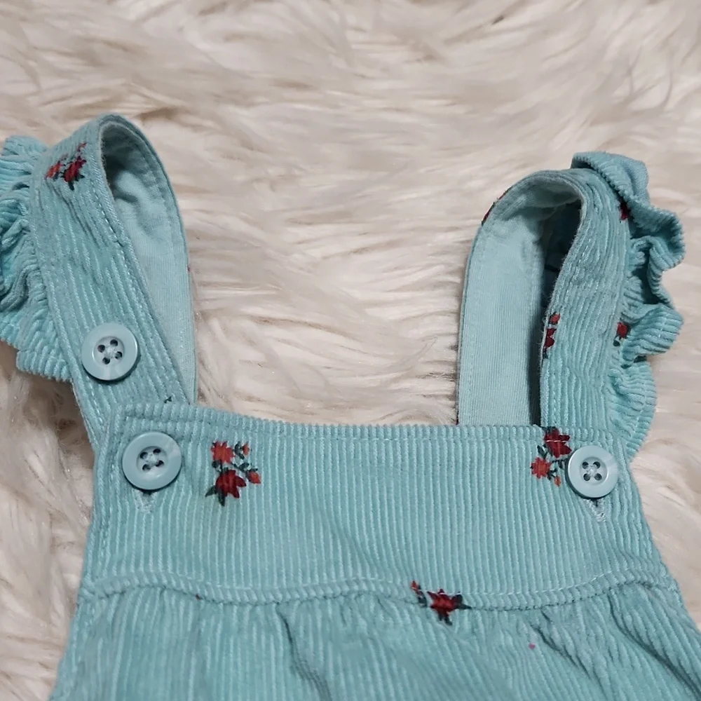 Carters corduroy jumper dress- 12 months
